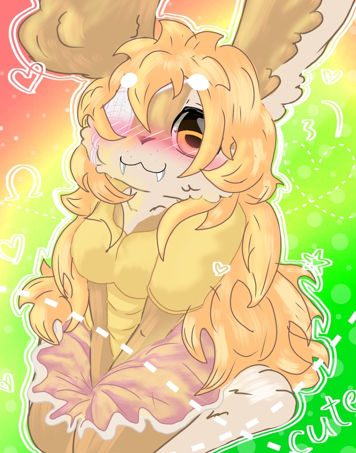 Level up , , Furry rabbit, Furry Art, Level up
