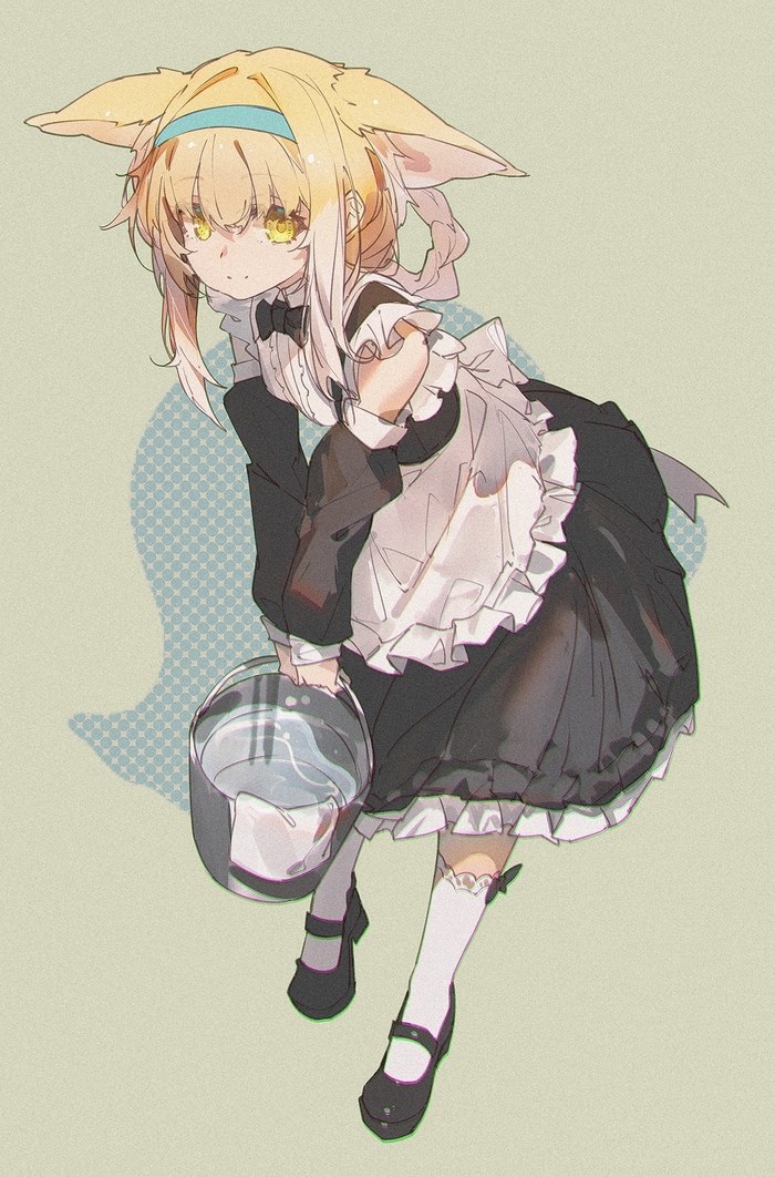 Our light , Anime Art, Animal Ears, Arknights, Suzuran