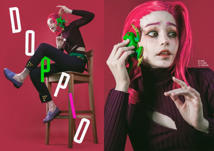 Doppio , , , , , Vinegar Doppio, Jojos Bizarre Adventure, Tenletters, 