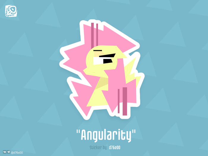 Sticker &quot;Angularity&quot;
