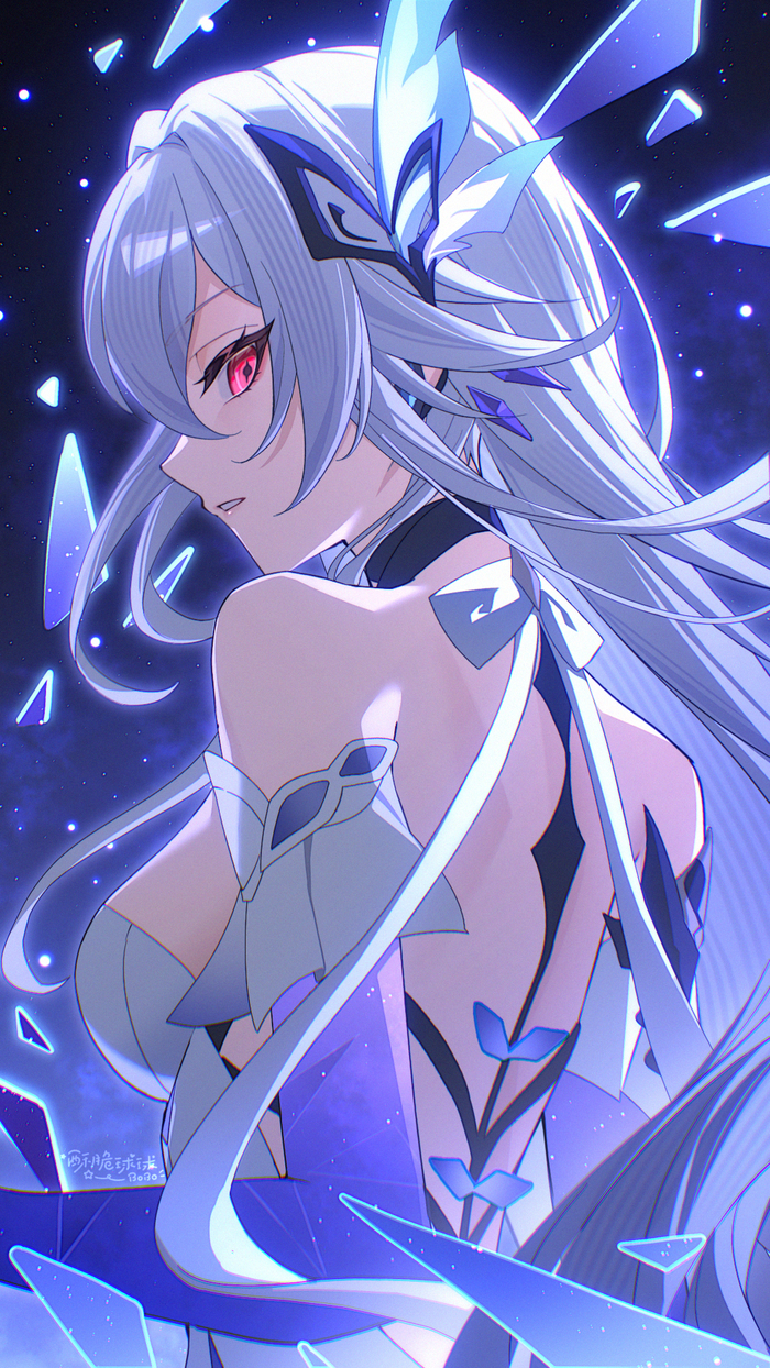  Pixiv, Anime Art, , Genshin Impact, Skirk (Genshin Impact)