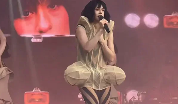 Singer IOWA Performs on Children's Day in Costume Resembling a Penis - Oddities, Stupidity, Video, Rutube, Longpost