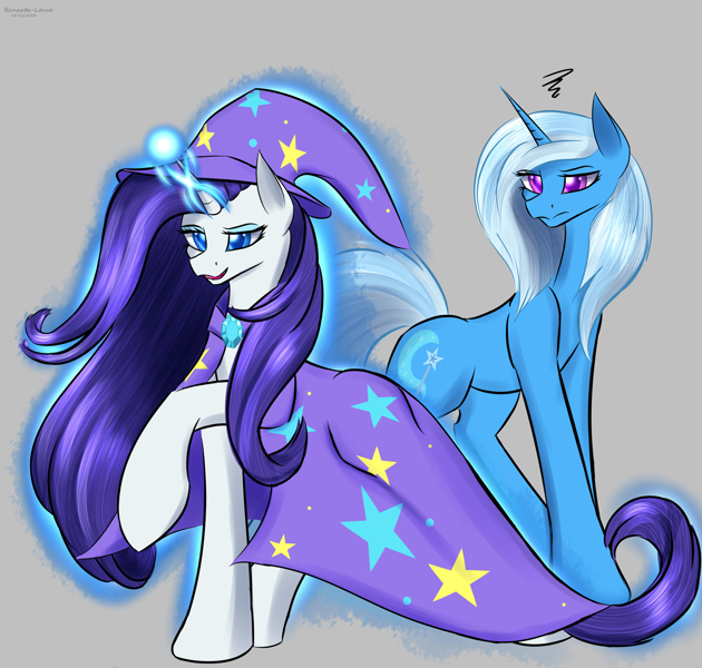    ! My Little Pony, Trixie, Rarity