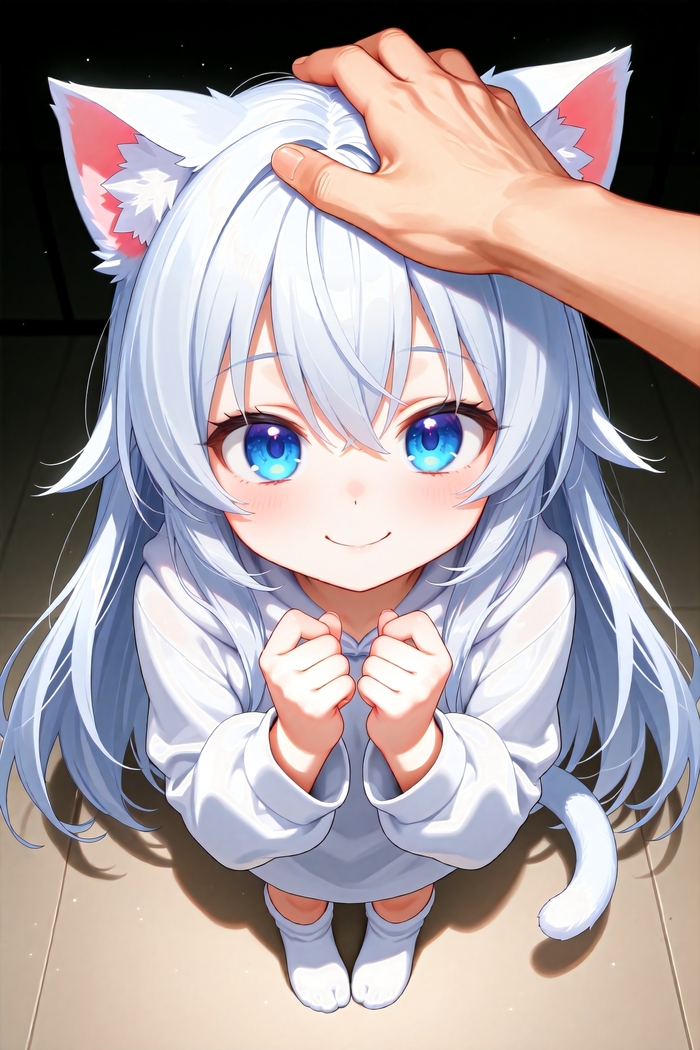   , Anime Art, Stable Diffusion, ,  , Animal Ears, , Loli, 