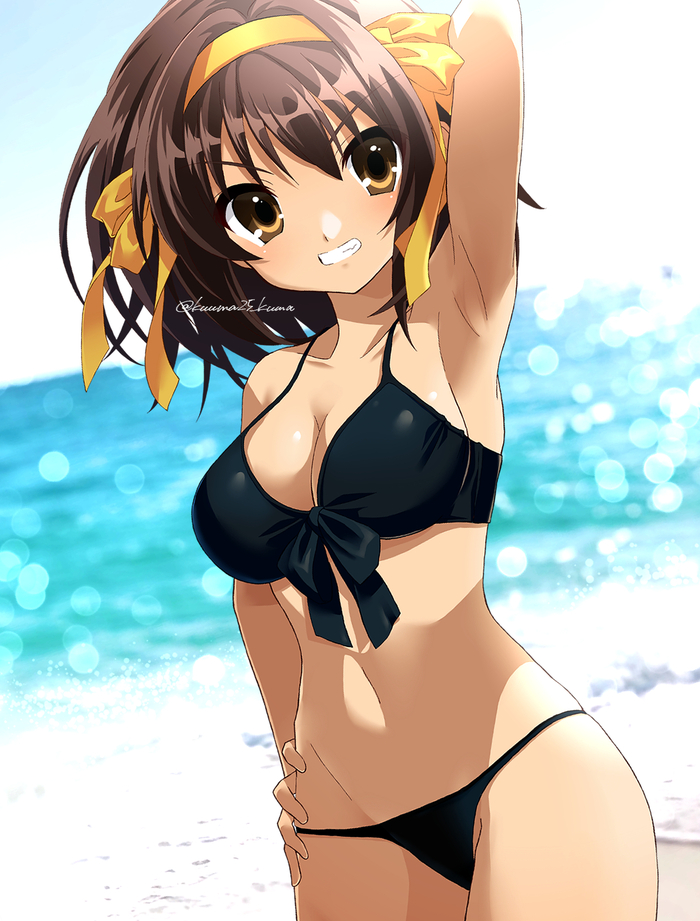  Anime Art, , Suzumiya Haruhi no Yuuutsu, Suzumiya Haruhi, Nagato Yuki, Asahina mikuru, Ryouko Asakura, Pixiv, , 