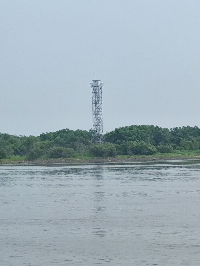 Пограничная вышка Китая.