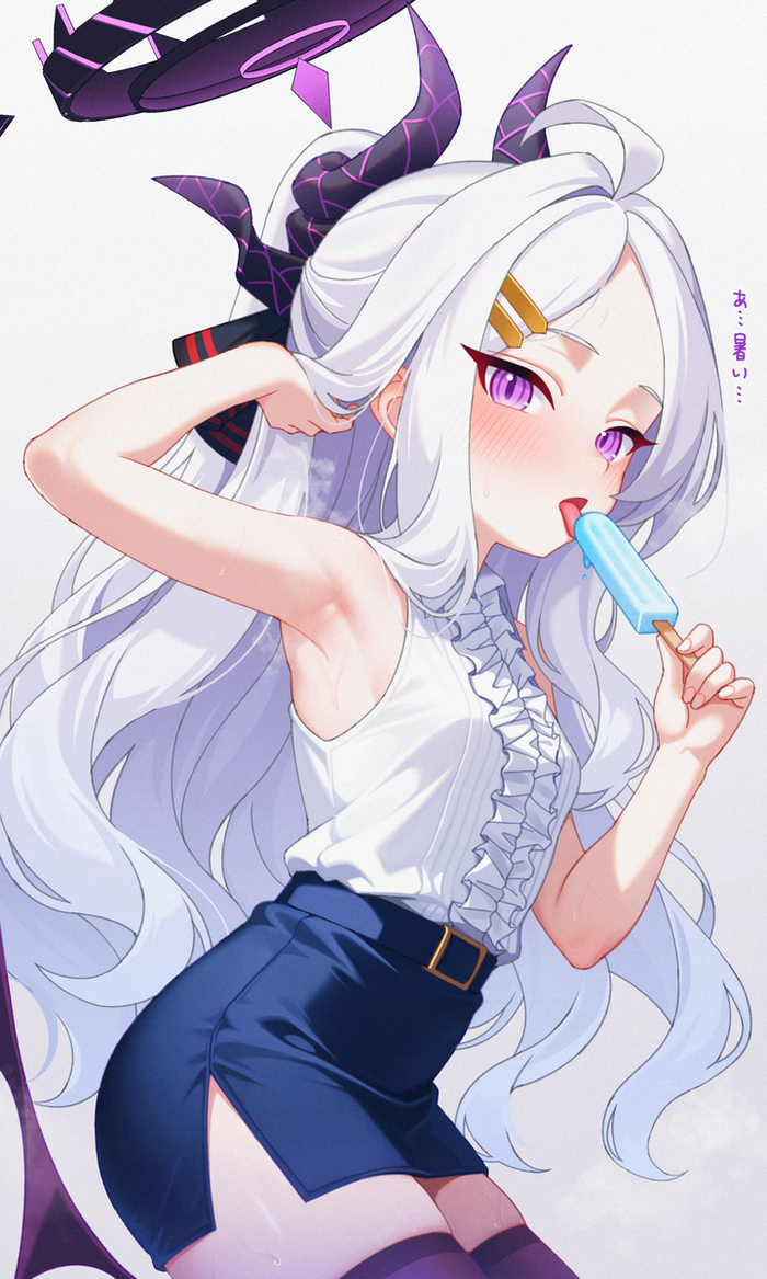  , Anime Art, Blue Archive, Sorasaki Hina,   , , 