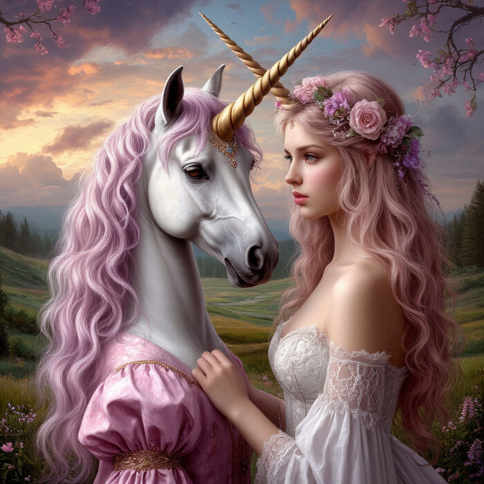 Единорог - символ девственности?