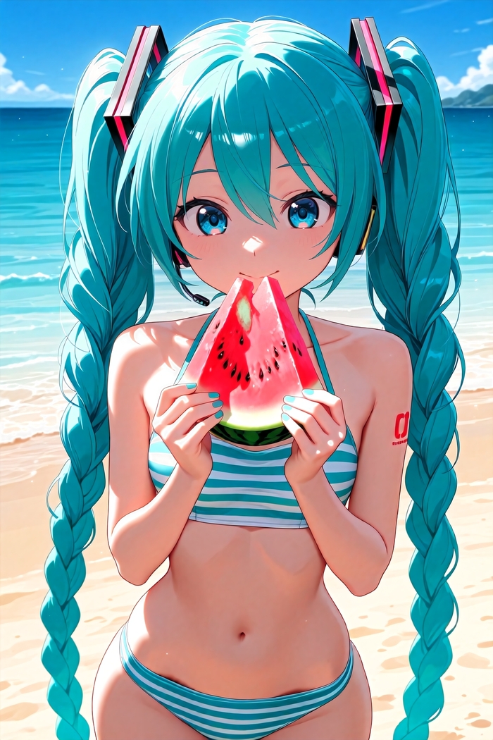   , Anime Art, Stable Diffusion, ,  , Hatsune Miku,  , , , , 