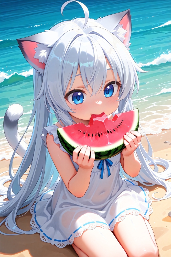     , Anime Art, Stable Diffusion, ,  , , Animal Ears