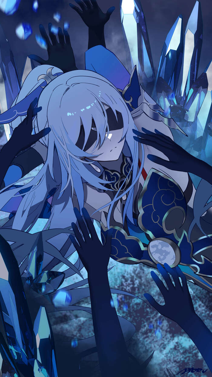  Anime Art, Pixiv, , Jingliu (Honkai: Star Rail), Honkai: Star Rail