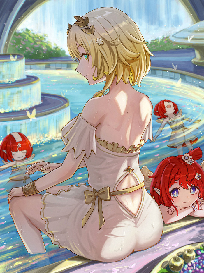 ,   - ? , Anime Art, Aglaea (Honkai: Star Rail), Tribbie (Honkai: Star Rail), Honkai: Star Rail