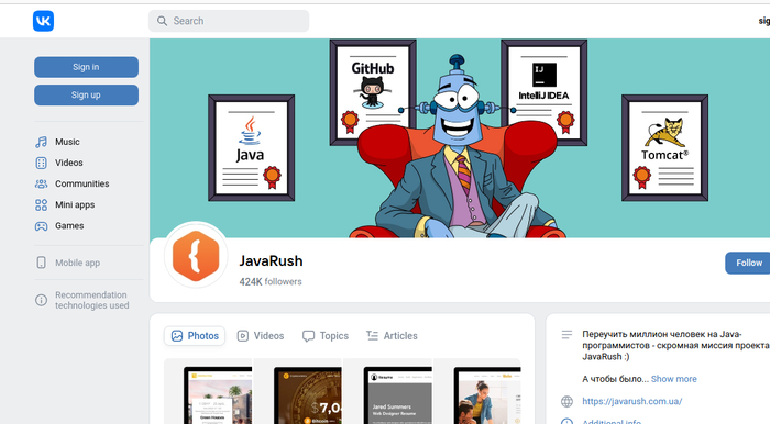 <!--noindex--><a href="https://pikabu.ru/story/est_li_alternativyi_javarush_12836600?u=http%3A%2F%2Fvk.com%2Fjavarush&t=http%3A%2F%2Fvk.com%2Fjavarush&h=a2b25e0fb5dcbeffbfe6c7b79eb6f1e9c32cd57d" title="http://vk.com/javarush" target="_blank" rel="nofollow noopener">http://vk.com/javarush</a><!--/noindex-->