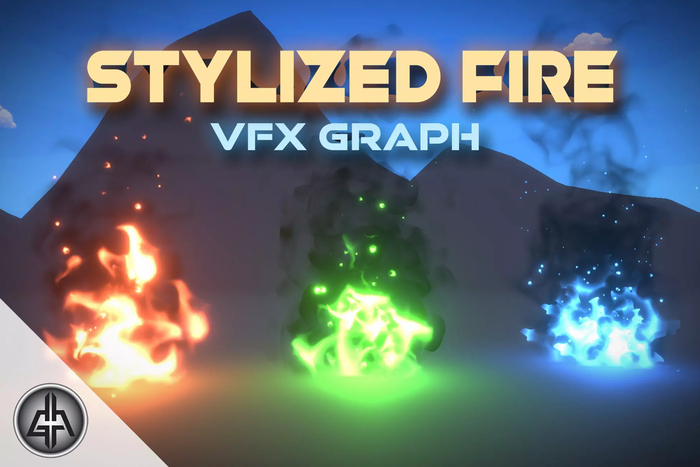   VFX Graph - Stylized Fire - Vol. 1  Unity asset store ,  , , Gamedev, , Unity, Unity3D, Asset store, Asset, Cgi VFX, VFX, , YouTube,  , 