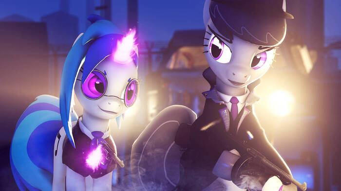    ... My Little Pony, Vinyl Scratch, Octavia Melody, Semi-grimdark, , YouTube