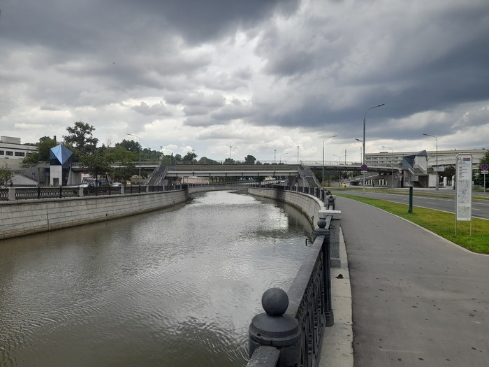 Вид на новый мост с Рубцовской набережной