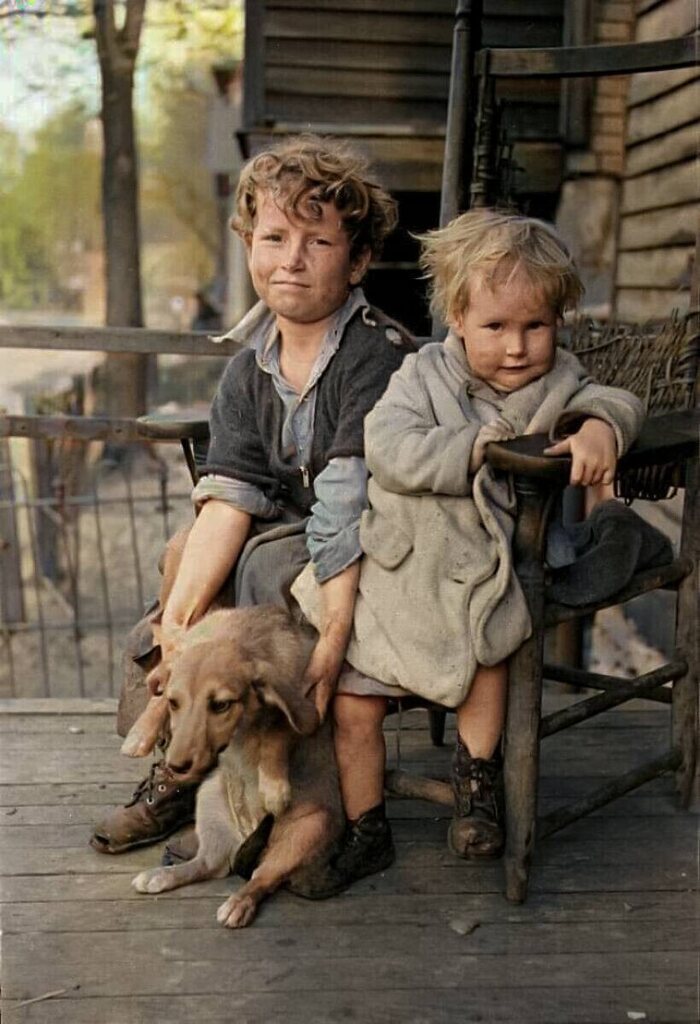 Дети беспризорники из США