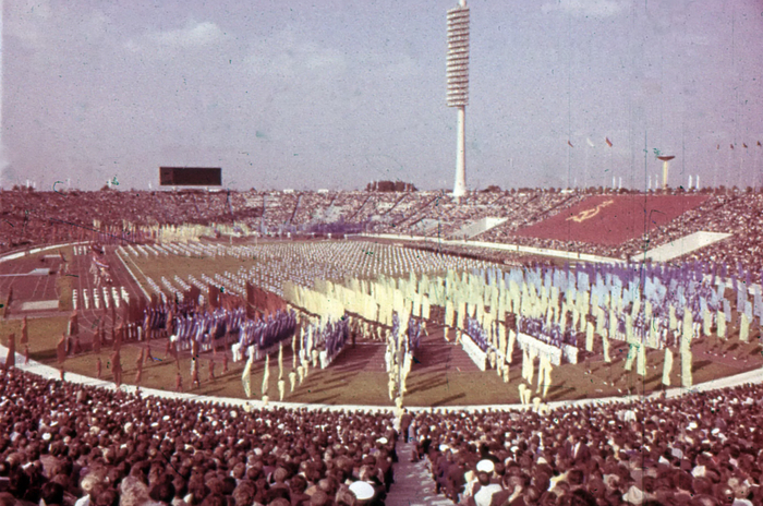 Олимпиада-80 на стадионе имени С.М. Кирова. 1980 г.