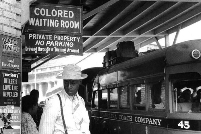 Дарем, Северная Каролина, 1940 год. Отдельная комната для ожидания