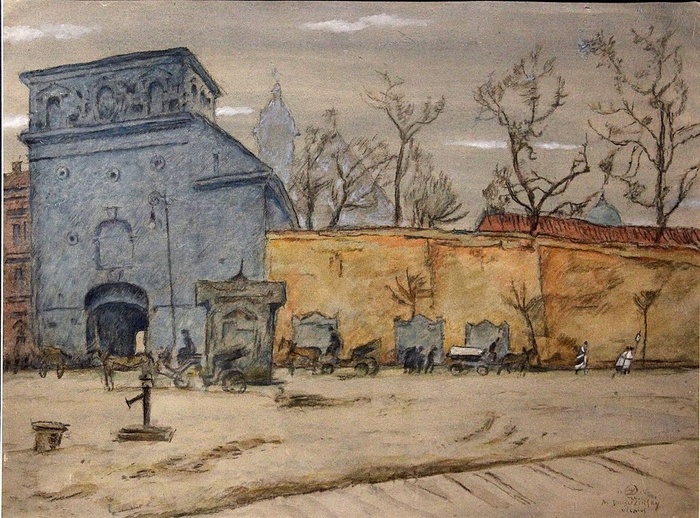 "Петербург. Обводный канал" (1902) Государственный Русский музей