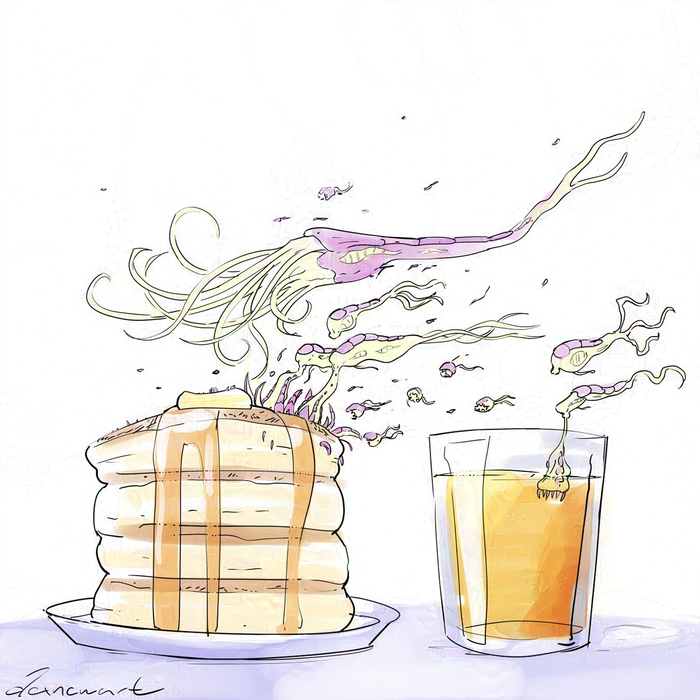 Не оставляйте еду открытой