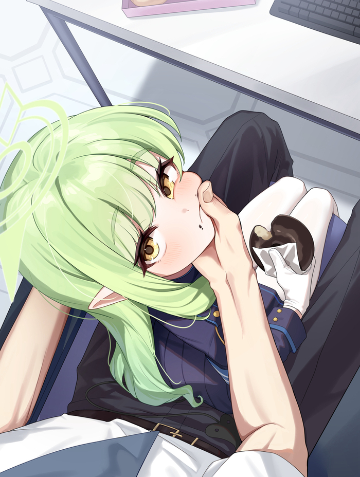  , Anime Art, Blue Archive, Tachibana Hikari, Loli
