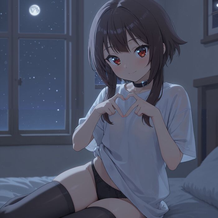 , :   , Stable Diffusion, , Anime Art, ,  , , , , Megumin, Konosuba, , ,  , , , 