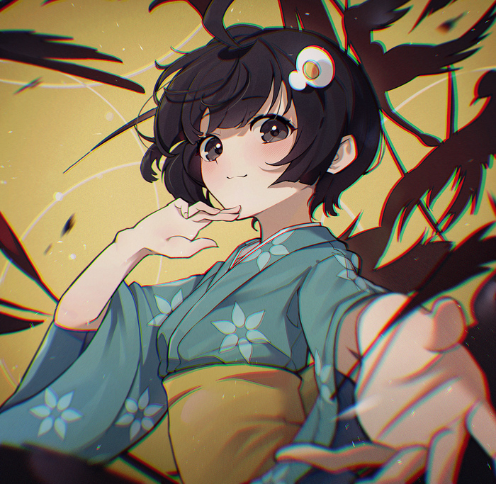 Tsukihi Anime Art, , Monogatari series, Tsukihi Araragi, Pixiv