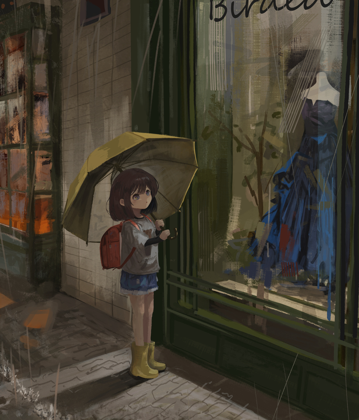  , Anime Art, Original Character, Loli, , , ,  