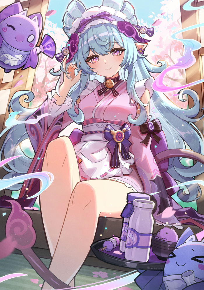  , Genshin Impact, Anime Art, Yumemizuki Mizuki (Genshin Impact), , 