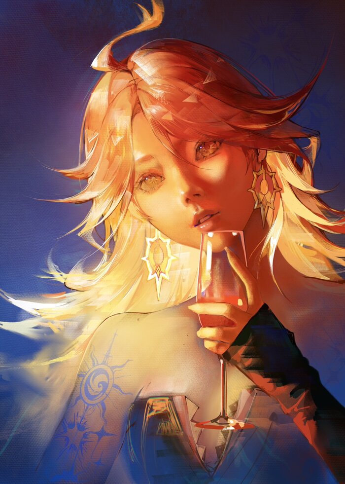  Genshin Impact, , Anime Art, Mavuika (Genshin Impact), 