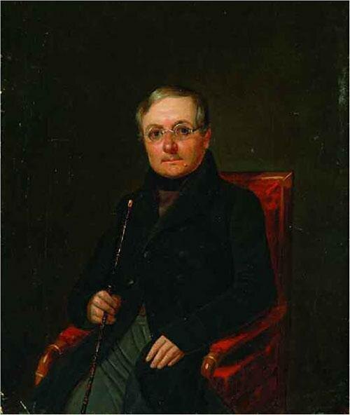 Портрет Ф.И. Ладыженского. 1838 Холст, масло. 34.7 х 28,8. Национальный художественный музей Республики Беларусь