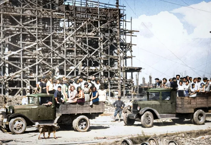 Повседневная жизнь СССР 1930-е годы. 20 раскрашенных фотографий Историческое фото, 20 век, Старое фото, Фотография, СССР, 1930-е, Колоризация, Длиннопост