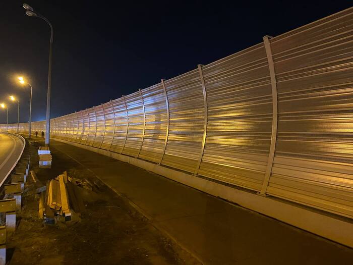 Установка экранов "Миллениум", фото с портала Prokazan.