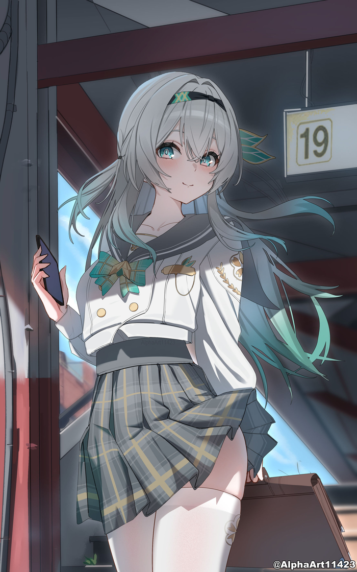  Anime Art, , Pixiv, Honkai: Star Rail, Firefly (Honkai: Star Rail)