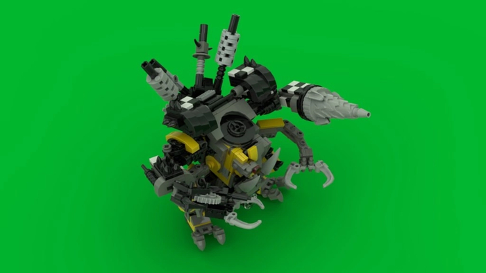 Deff Dread Warhammer 40k, LEGO, Moc, , Wh miniatures, ,  ()