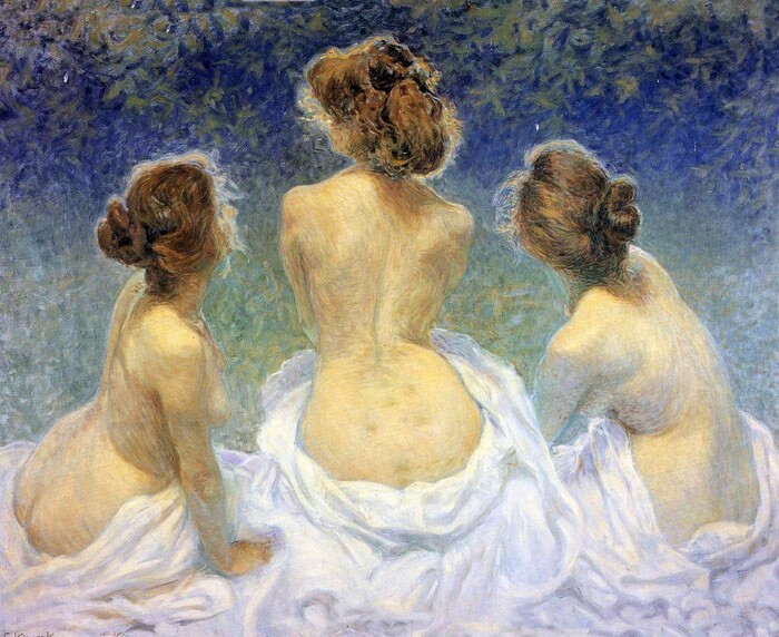   / The Spring of Life (1902)   / Giorgio Kienerk