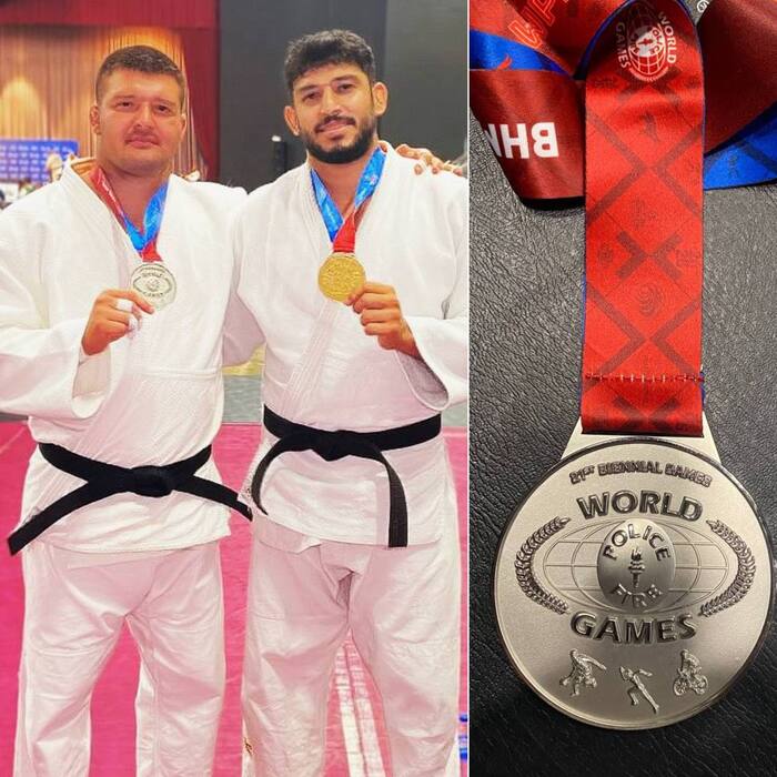 Уральский боец завоевал серебро на чемпионате пожарных и полицейских в США