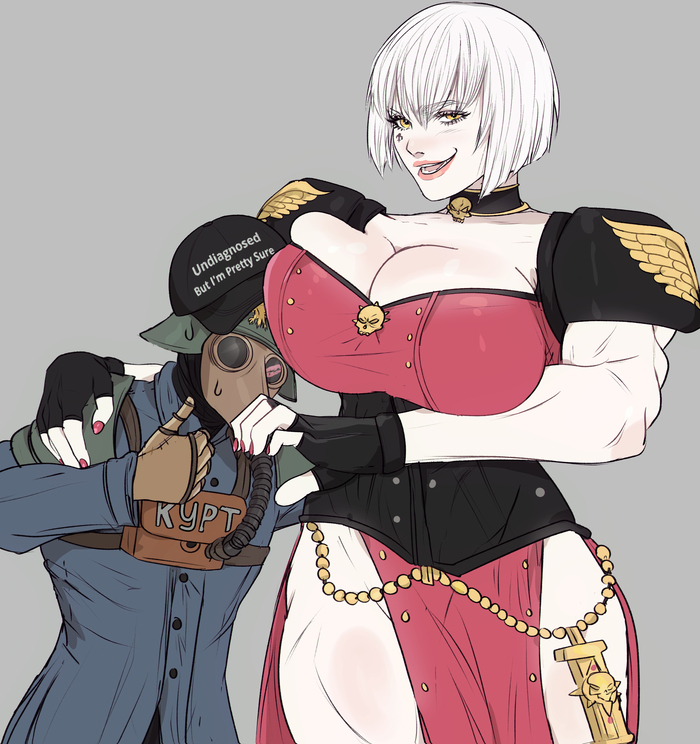    Warhammer 40k, , Wh humor, Adepta Sororitas, Death Korps of Krieg, Astra Militarum, Idiotoftheeast,   