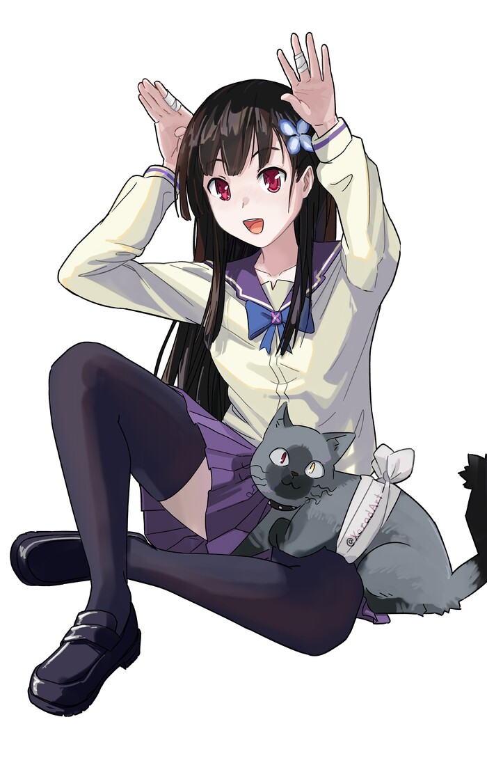 Rea & Baabu Anime Art, , Sankarea, Rea sanka, Pixiv,  , 