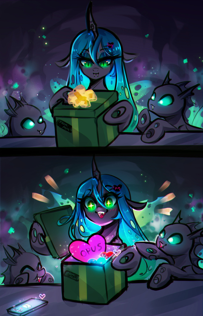  My Little Pony, Queen Chrysalis, Koveliana, Changeling