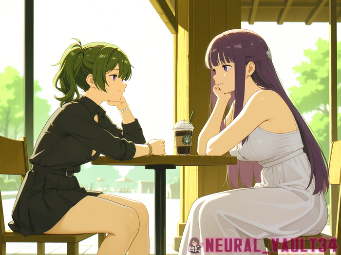       , , Anime Art, ,  ,  , Fern, Ubel (Sousou no Frieren), , Sousou no Frieren