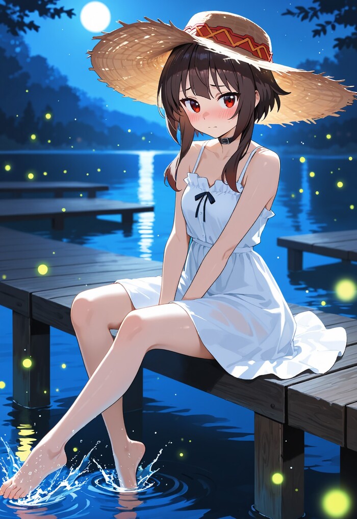, :  Megumin, Konosuba, , Anime Art, , Stable Diffusion,  ,  , , ,  , , 