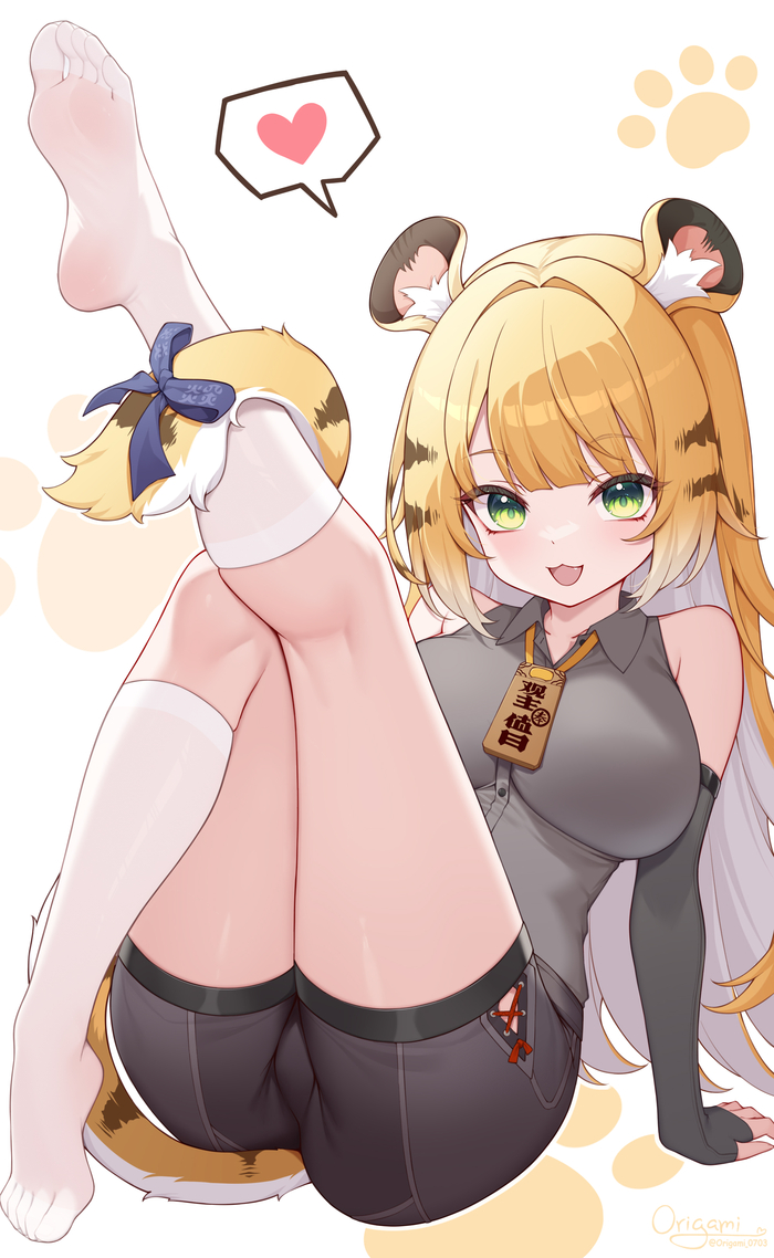 Ju Fufu , Anime Art, Zenless Zone Zero, Ju Fufu (zzz), , Animal Ears, , 