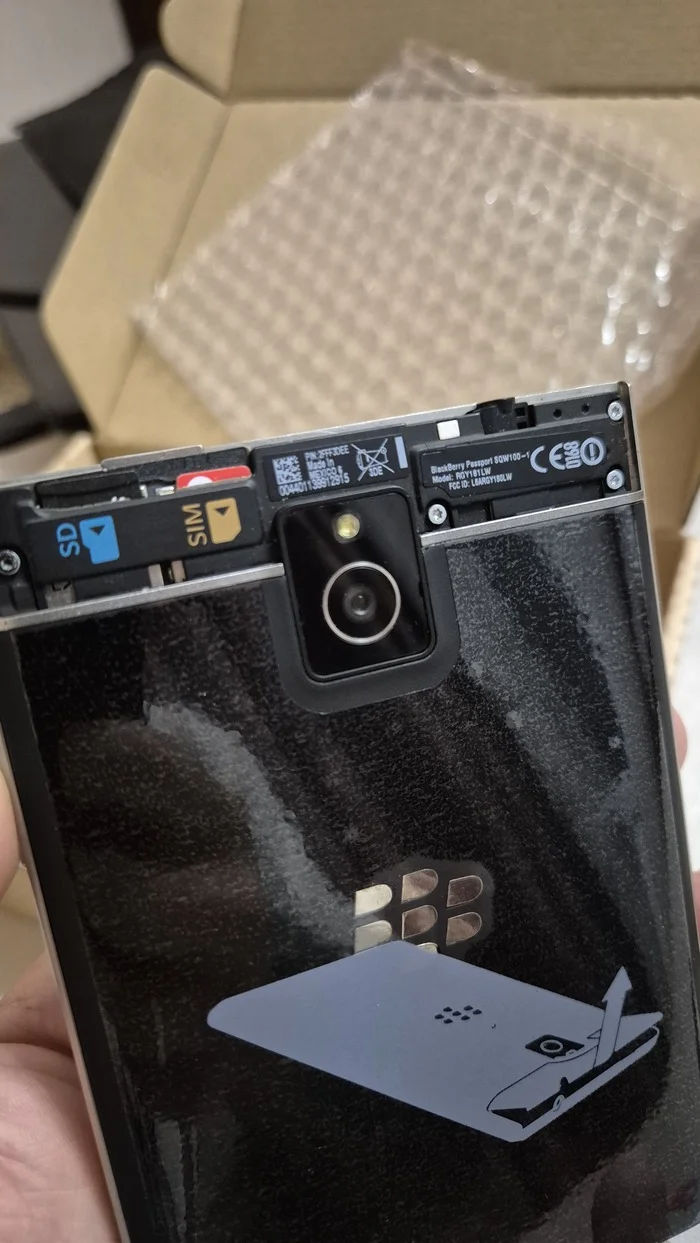 BlackBerry Passport - назад в 2014. Часть 1 Blackberry Passport, Blackberry, Распаковка, Длиннопост