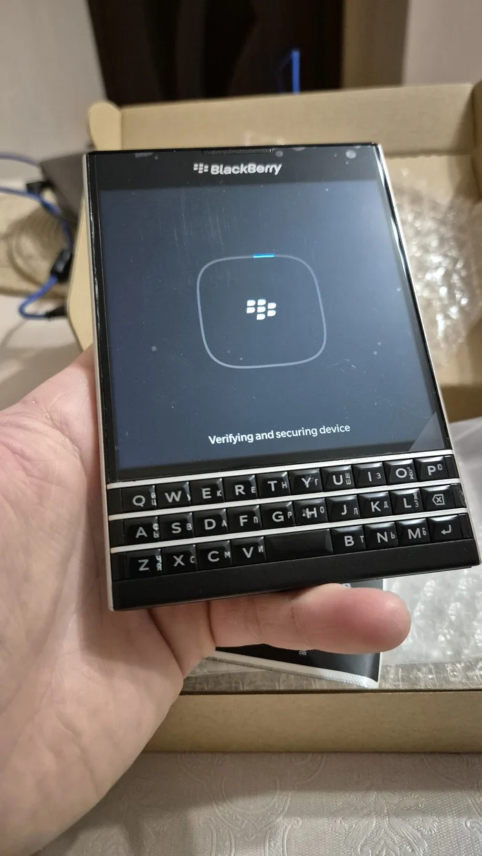 BlackBerry Passport - назад в 2014. Часть 1 Blackberry Passport, Blackberry, Распаковка, Длиннопост