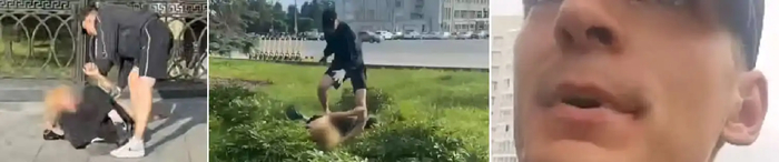 В Новосибирске нападают на парней с цветными волосами