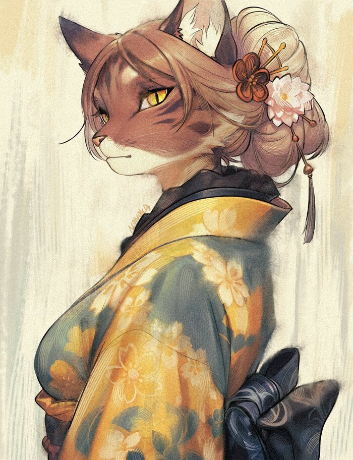 Cat girl , , , Furry Cat, Nonoka