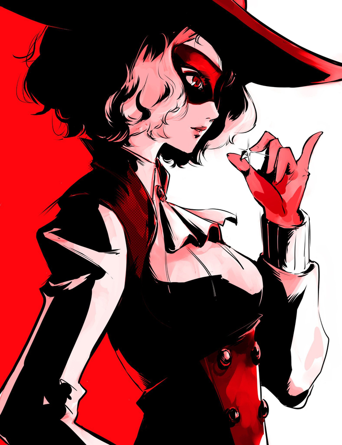  Anime Art, , , Persona, Persona 5, Okumura Haru