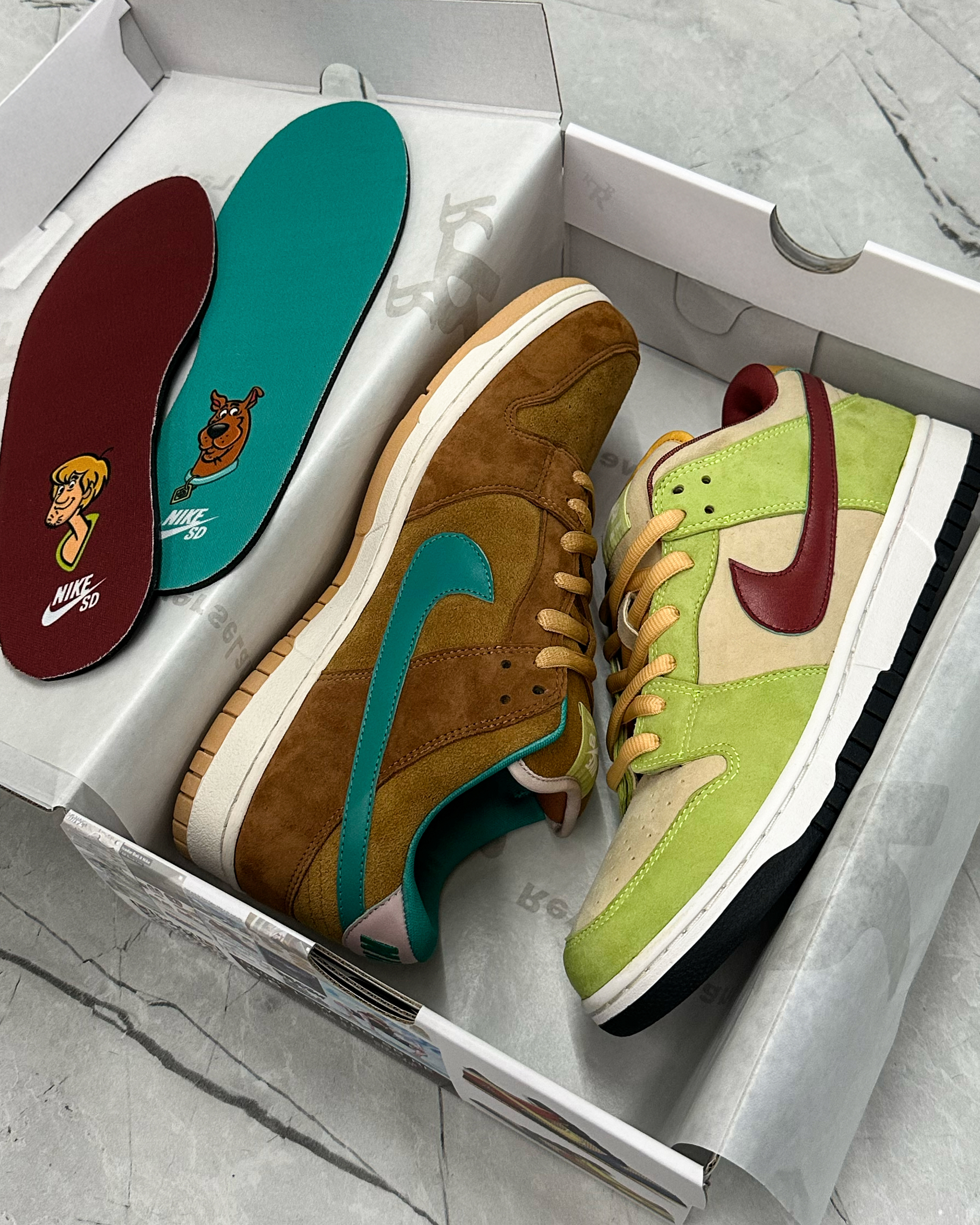 Я назвал их Scooby-Dunk - Моё, Кроссовки, Кастомизация, Дизайн, Nike